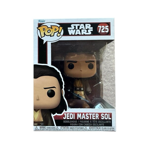 Funko Pop Star Wars The Acolyte  Jedi Master Sol #725 Bobblehead Vinyl Figure - Picture 1 of 3